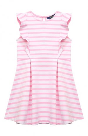 Платье Polo Ralph Lauren. Цвет: розовый