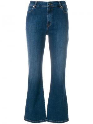 Расклешенные джинсы с отделкой Vivetta. Цвет: синий