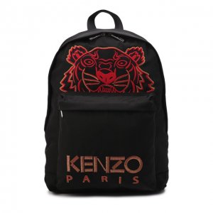 Текстильный рюкзак Year of the Tiger Kenzo. Цвет: чёрный