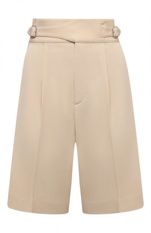 Шерстяные шорты Ralph Lauren. Цвет: кремовый
