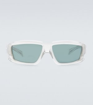 Солнцезащитные очки прямоугольной формы , белый Rick Owens